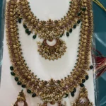Green Beads Semi Bridal